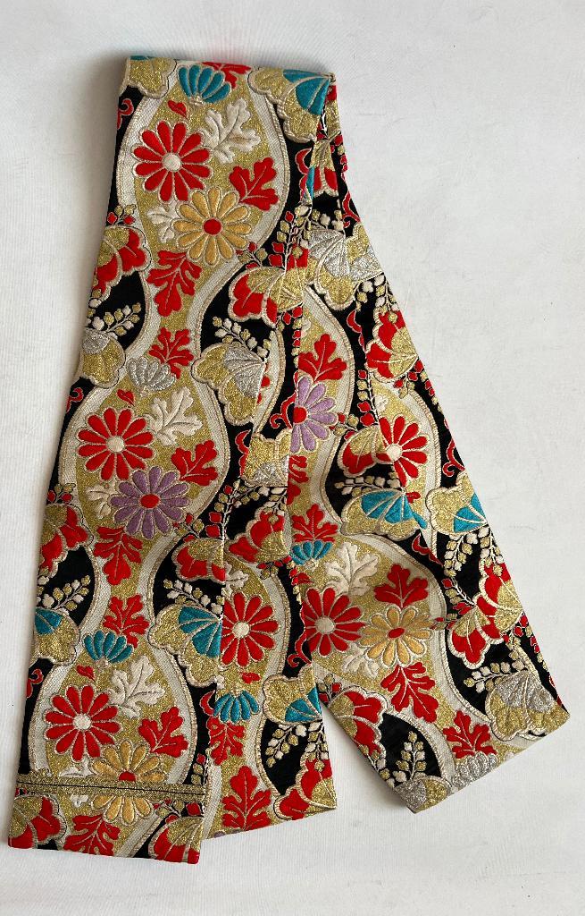 Vintage japanse kimono Obi belt riem sash zijde?, Antiek en Kunst, Curiosa en Brocante, Ophalen of Verzenden