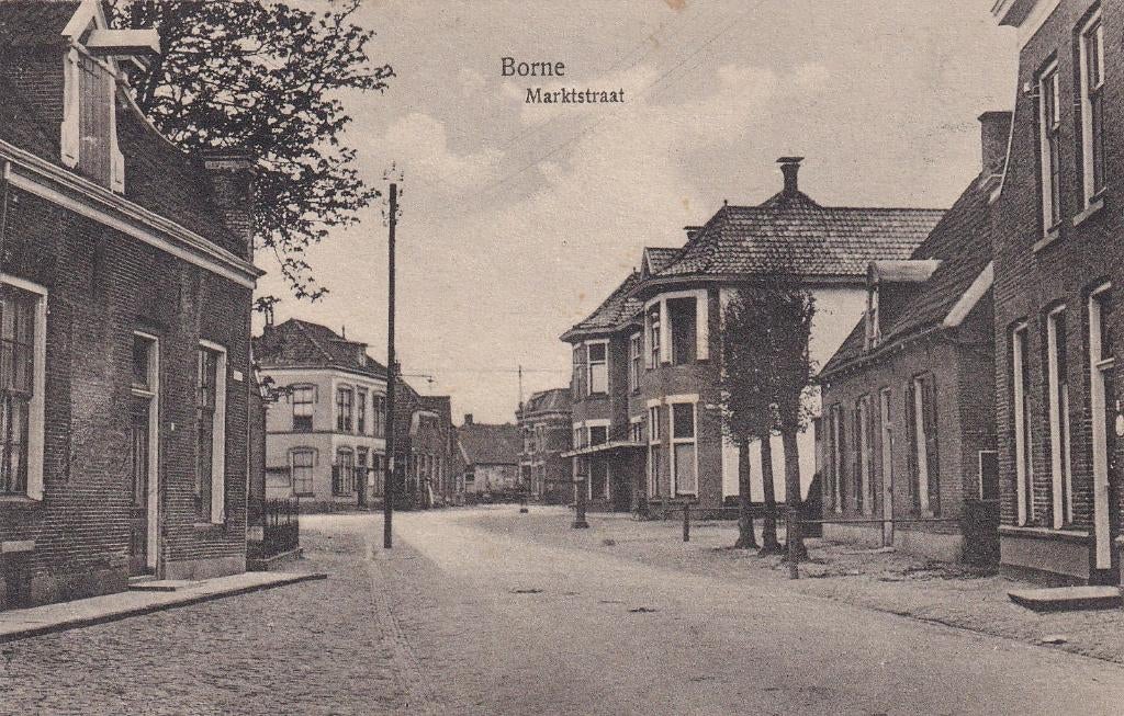Borne., Verzamelen, Verzenden, Voor 1920, Gelopen, Overijssel