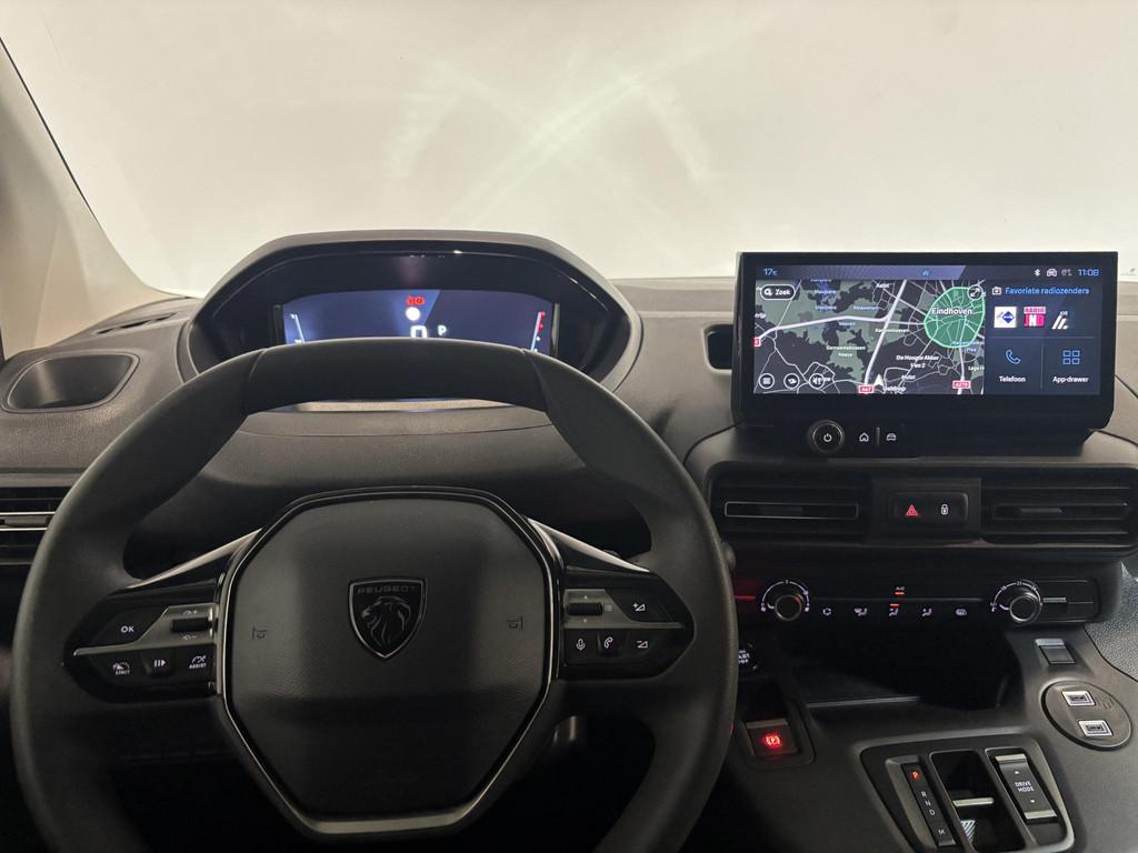 Peugeot Partner 1.5 HDI 130PK L1 130PK NIEUW MODEL Airco Cru, Stof, Gebruikt, Blauw, Origineel Nederlands