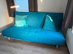 Slaapbank Ikea Beddinge, Huis en Inrichting, Slaapkamer | Slaapbanken, Ophalen, Blauw, Tweepersoons, 140 cm