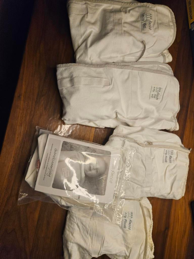 Pacco inbakerdoeken 3x piccolo en 2x Plus, Kinderen en Baby's, Ophalen of Verzenden, Minder dan 70 cm