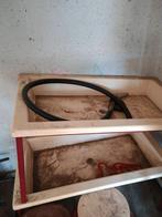 Watertafel, Raamkozijn, Minder dan 75 cm, Hout, Ophalen