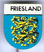 Friesland provincie wapen blik misdruk speldje ( L_102 ), Verzamelen, Verzenden, Zo goed als nieuw, Stad of Land, Speldje of Pin