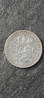 Zilveren rijksdaalder 1861 Willem IIl, Koning Willem III, Zilver, Ophalen of Verzenden, Losse munt