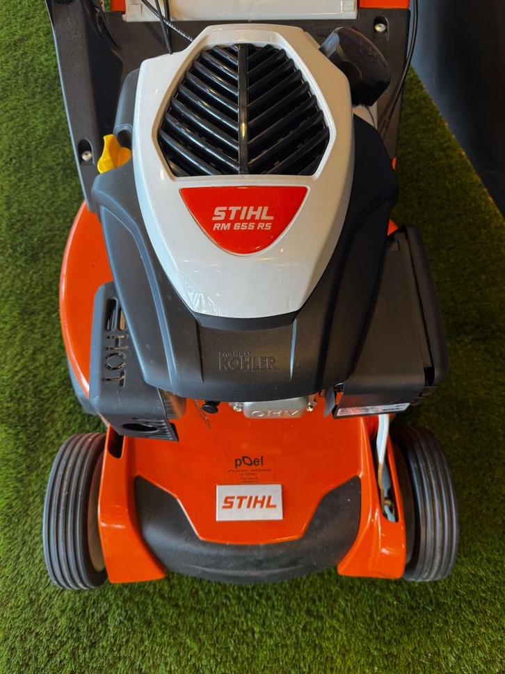 EX DEMO STIHL RM 655 RS Met 1 jaar garantie!, Tuin en Terras, Grasmaaiers, Nieuw, Benzine-grasmaaier, Ophalen of Verzenden