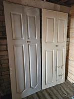 2 vouwdeuren - opknapper of decoratie, Ophalen, Gebruikt, 80 tot 100 cm, Binnendeur