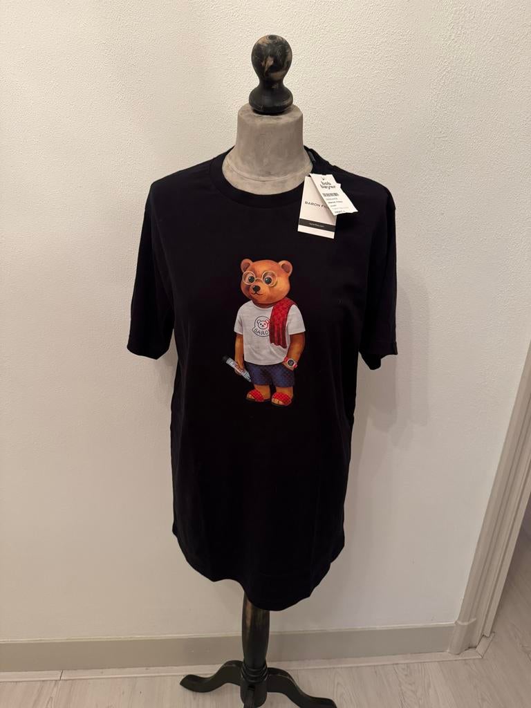 Nieuw Baron Filou T-shirt met teddybeer print - Maat L, Kleding | Heren, T-shirts, Ophalen of Verzenden, Nieuw, Maat 52/54 (L)