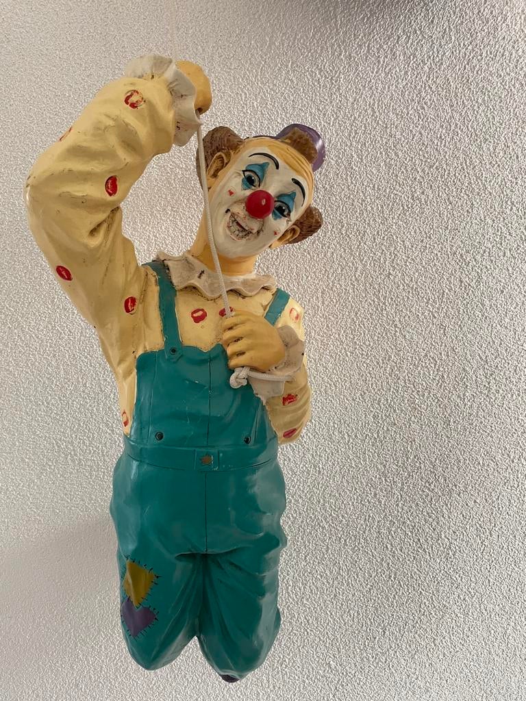 Vintage hangende clown, Ophalen, Gebruikt, Overige typen