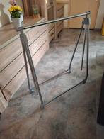 Verstelbaar kledingrek met wielen, Kleding | Dames, Kledingrekken, Ophalen, Met wielen, Zo goed als nieuw