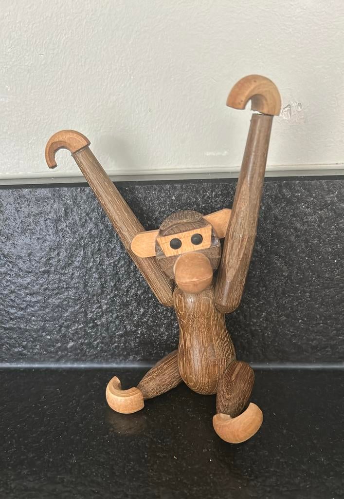 Replica houten aapje Kay Bojesen, Antiek en Kunst, Ophalen of Verzenden