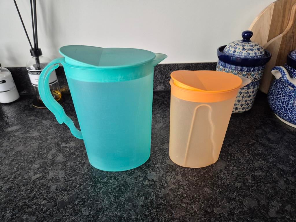 Tupperware kannen 2.1 liter en 1.0 liter, Ophalen of Verzenden