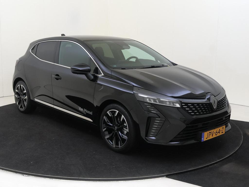 Renault Clio 1.6 E-Tech Full Hybrid 145 techno | Stoelverwar, Auto's, Stof, Euro 6, Zwart, 1248 kg