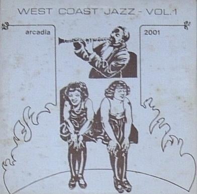 West Coast Jazz Vol. 1 verzamel LP op Arcadia label, Ophalen, Gebruikt, 1940 tot 1960, 12 inch