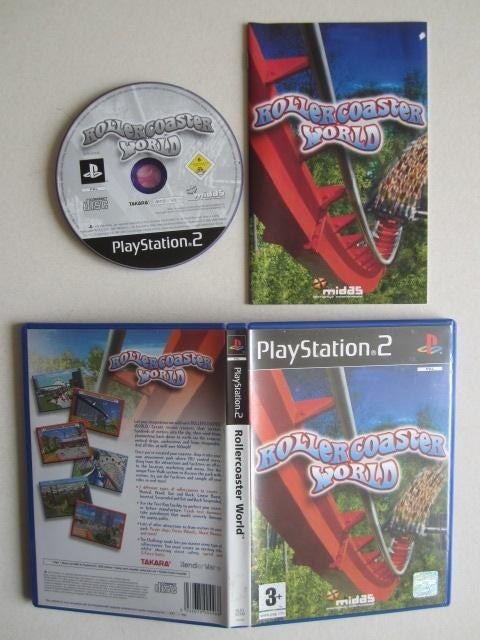 Rollercoaster World PS2 Playstation 2, Spelcomputers en Games, Games | Sony PlayStation 2, 1 speler, Nieuw, Ophalen of Verzenden