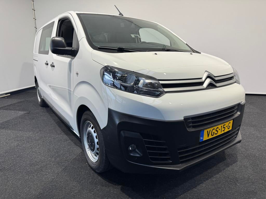 Citroën JUMPY 1.5 HDI 120 pk incl klep Euro 6 Airco cruise, Euro 6, 4 cilinders, Citroën, Wit