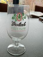 Grolsch burgemeester glas met opdruk, Ophalen of Verzenden, Glas of Glazen, Grolsch