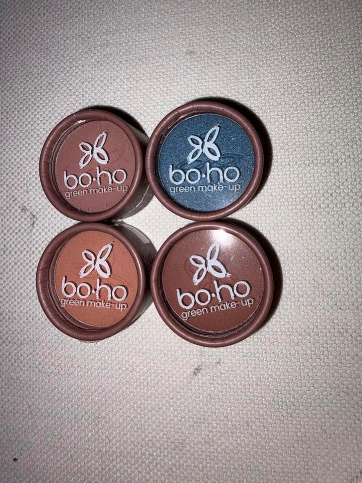 BoHo Green Make-up Oogschaduw Set - 4 Kleuren Nieuw, Sieraden, Tassen en Uiterlijk, Uiterlijk | Cosmetica en Make-up, Nieuw, Make-up