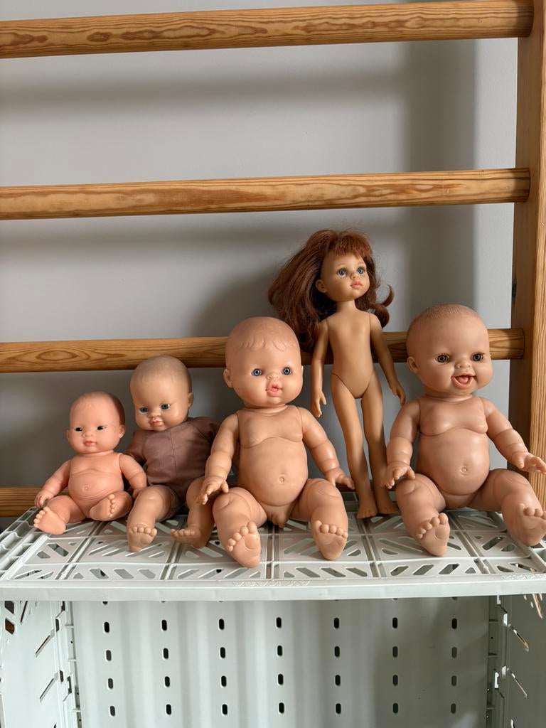 Collectie Paola Reina, Minikane, Miniland poppen, pop, Verzamelen, Poppen, Gebruikt, Pop, Ophalen of Verzenden