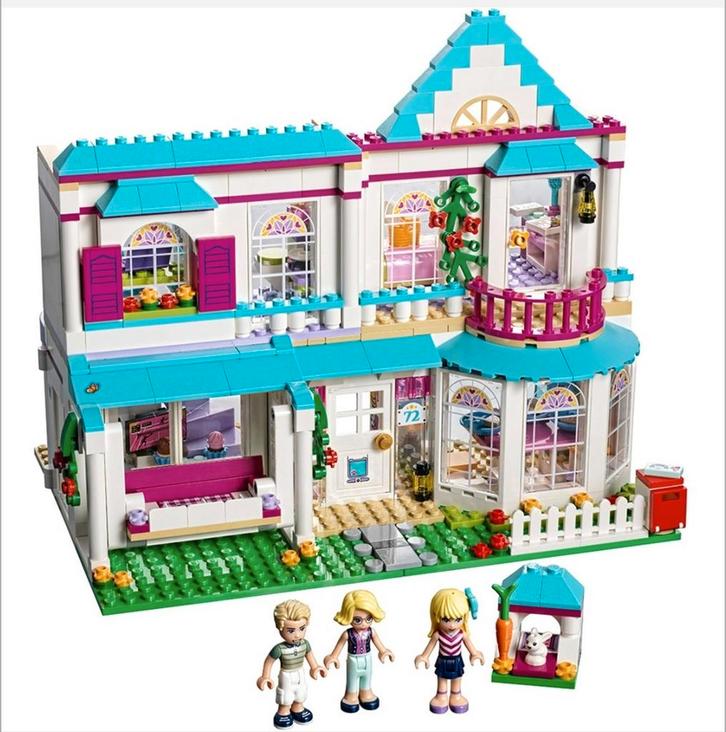 LEGO Friends 41314 Stephanie's Huis, Kinderen en Baby's, Speelgoed | Duplo en Lego, Gebruikt, Lego, Complete set, Ophalen of Verzenden