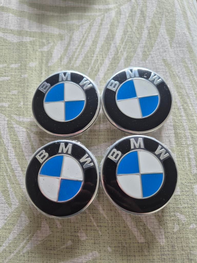 BMW Naafdoppen - 68mm (Set van 4), Auto diversen, Wieldoppen, Ophalen of Verzenden, Nieuw