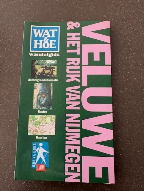 Te koop Wat & Hoe wandelgids Veluwe & Het Rijk van Nijmegen, Fiets- of Wandelgids, Nieuw, Ophalen of Verzenden, Benelux