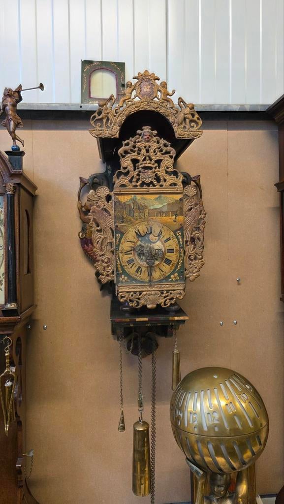 6 vroeg antieke Friese klokken, Antiek en Kunst, Ophalen