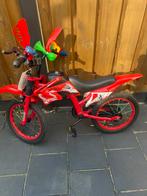 Motorbike fiets 16 inch, Ophalen of Verzenden, Zo goed als nieuw, 16 tot 20 inch, Zijwieltjes