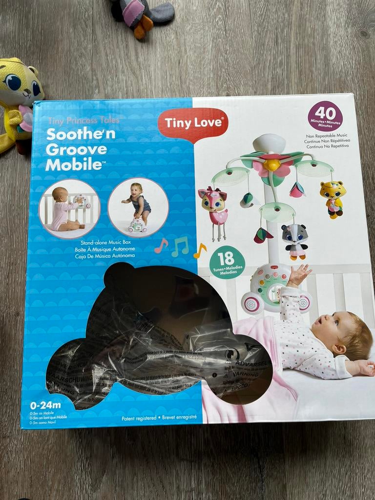 Tiny love boxmobiel, Ophalen of Verzenden, Zo goed als nieuw, Meisje