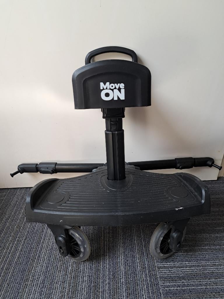 Meerijdplankje met stoeltje universeel, Kinderen en Baby's, Kinderwagens en Combinaties, Ophalen, Zo goed als nieuw, Kinderwagen