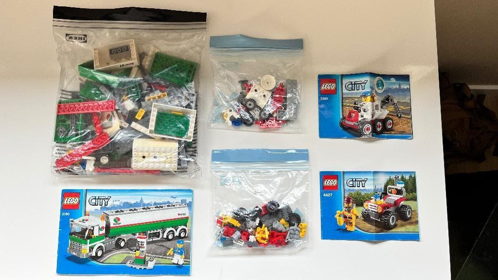 Lego City sets compleet., Ophalen of Verzenden, Gebruikt, Complete set, Lego