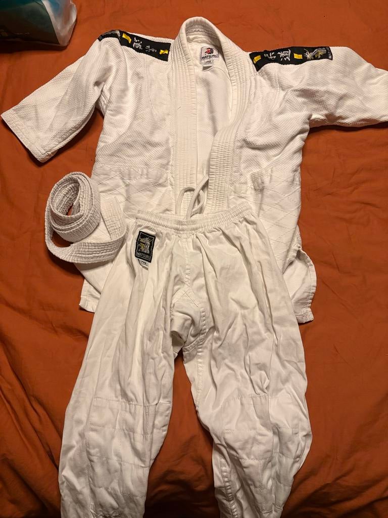 Judopak Matsuru maat 140, Sport en Fitness, Ophalen, Gebruikt, Maat XS of kleiner, Judo