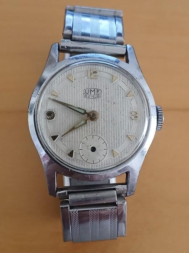 Vintage UMF Ruhla – DDR-horloge voor verzamelaars, gebruikt, Antiek en Kunst, Antiek | Klokken, Ophalen of Verzenden
