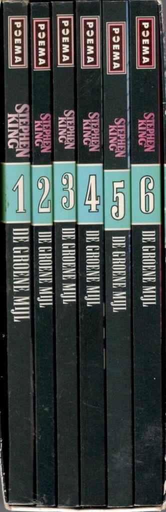 Stephen King - De groene mijl / dl 1 t/m 6., Ophalen of Verzenden, Zo goed als nieuw