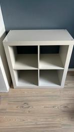 Ikea kallax kast vier vakken wit (2x), Ophalen, Gebruikt, 50 tot 100 cm, Minder dan 100 cm