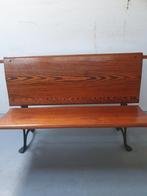 OUD BANKJE VAN IJZER & HOUT ZWAAR, Ophalen, Hout