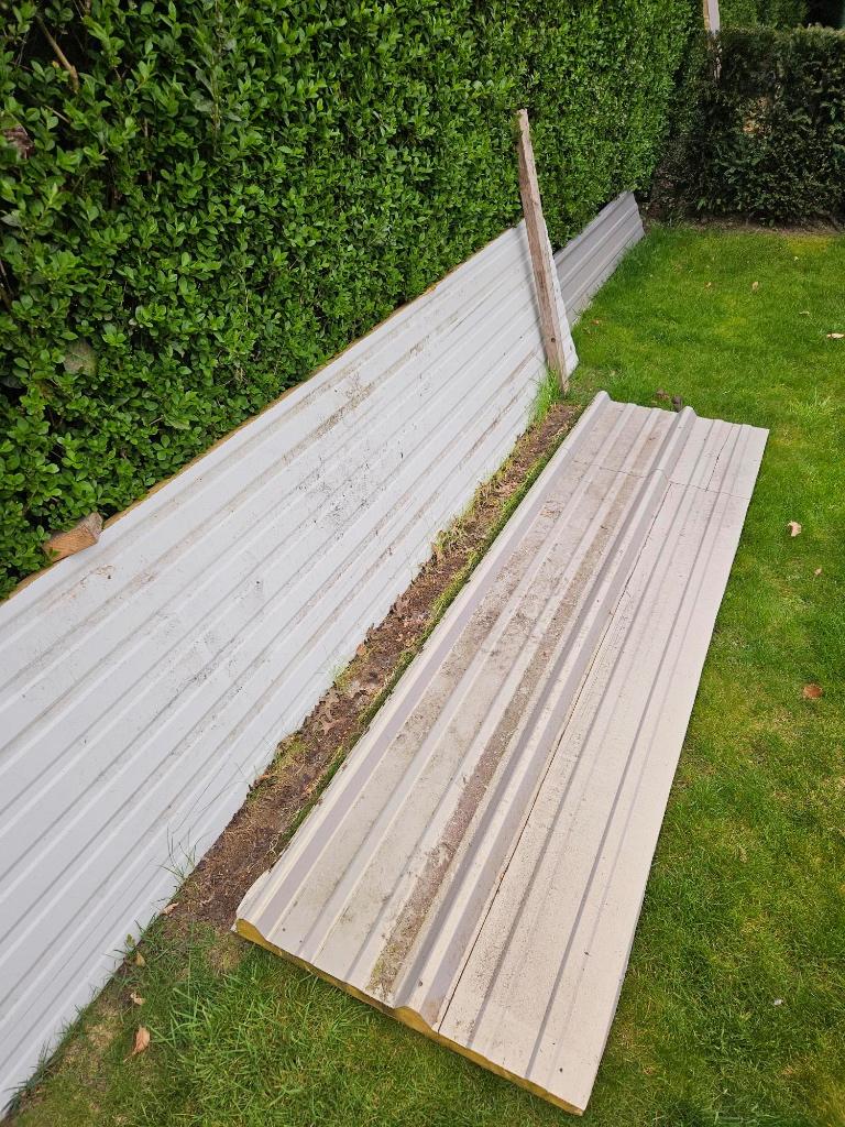 Dakplaten, Doe-het-zelf en Verbouw, Platen en Panelen, Ophalen, Gebruikt, Overige materialen, 20 tot 50 mm