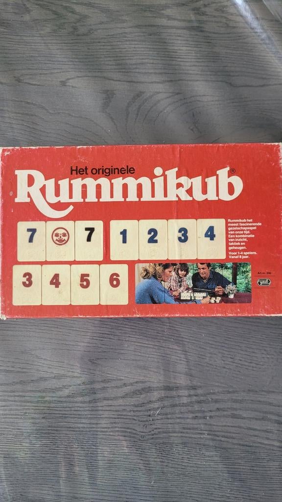 Het originele rummicub, Drie of vier spelers, Ophalen of Verzenden, Gebruikt, Goliath