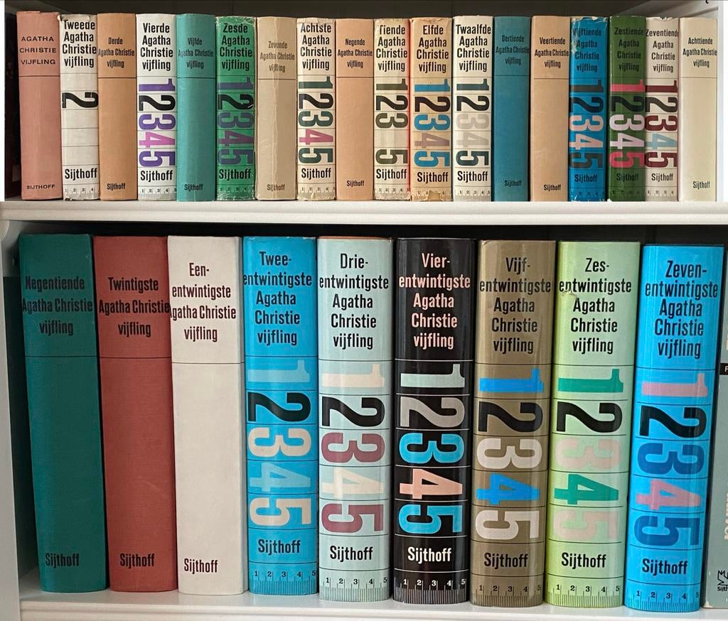 Agatha Christie Vijfling, compleet, Boeken, Detectives, Gelezen, Ophalen