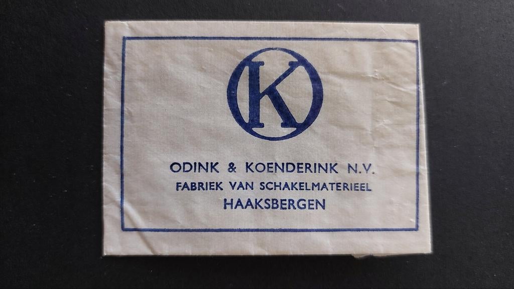 Haaksbergen, Odink & Koenderink n.v. fabriek van schakelmat., Verzenden, Nederland