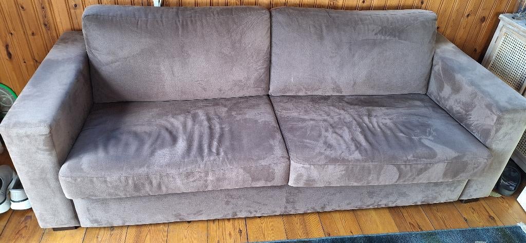 bank, Ophalen, Gebruikt, Driepersoons, 75 tot 100 cm