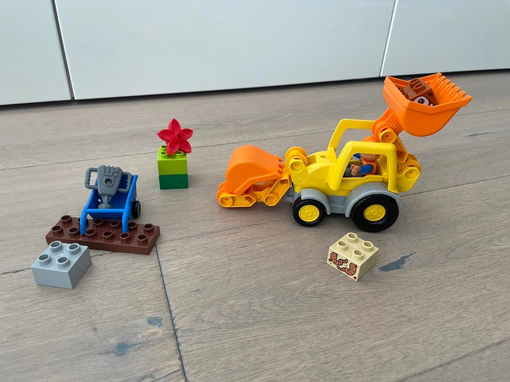 DUPLO Graafmachine 10811, Ophalen of Verzenden, Zo goed als nieuw, Duplo