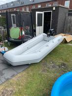 Fish 330 Opblaasbare boot met Tohatsu 6pk  motor, Watersport en Boten, Overige merken, Gebruikt, Ophalen of Verzenden, Benzine