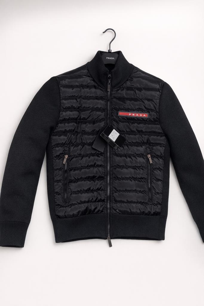 Prada zomerjas, Ophalen of Verzenden, Zo goed als nieuw, Zwart