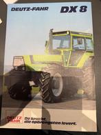 Folder deutz dx 8.30, Ophalen of Verzenden, Zo goed als nieuw, Folder
