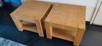 2 bijzettafels, Huis en Inrichting, Ophalen, 50 tot 100 cm, Vierkant, 50 tot 100 cm