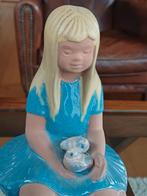 Jie Gantofta Scandinavisch design beeldje meisje met vogels, Antiek en Kunst, Ophalen of Verzenden