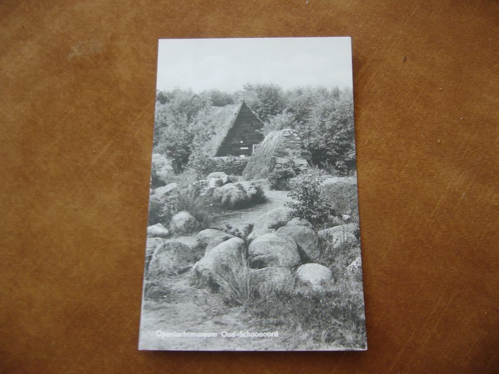OUD SCHOONOORD  =  OPENLUCHTMUSEUM, Ophalen of Verzenden, 1940 tot 1960, Gelopen, Zuid-Holland