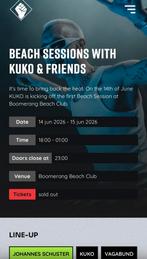 Rotterdam rave beach sessions with Kuko and friends, Tickets en Kaartjes, Twee personen
