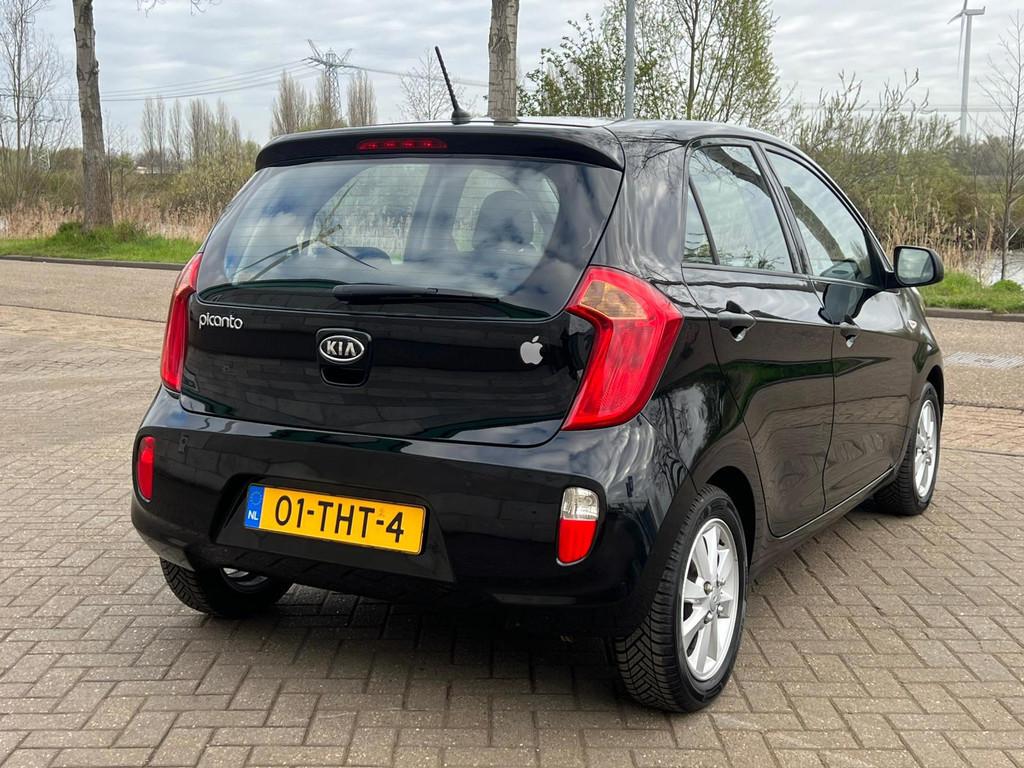 Kia Picanto 1.0 CVVT Comfort Pack AIRCO,NEW APK ,ZEER NETJES, Voorwielaandrijving, Gebruikt, Zwart, 400 kg