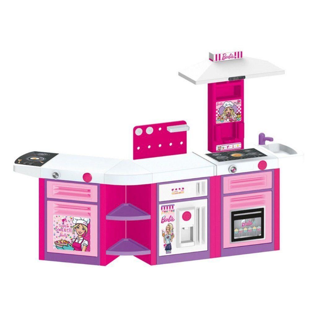 Dolu Barbie Speelkeuken + Geluid Roze, Kunststof, Ophalen of Verzenden, Dolu, Dolu